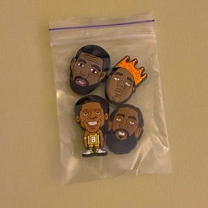 BRAND NEW Croc jiblets KOBE,DRAKE,BIGGIE and Nipsy Hustle